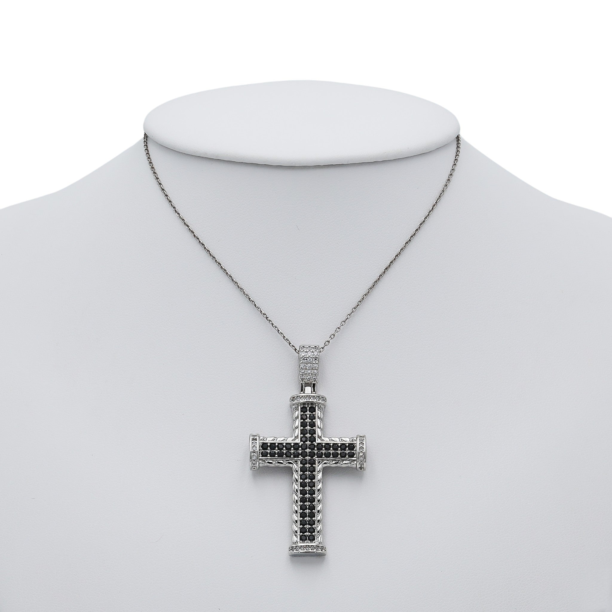 Pandantiv Imperial Black Cross