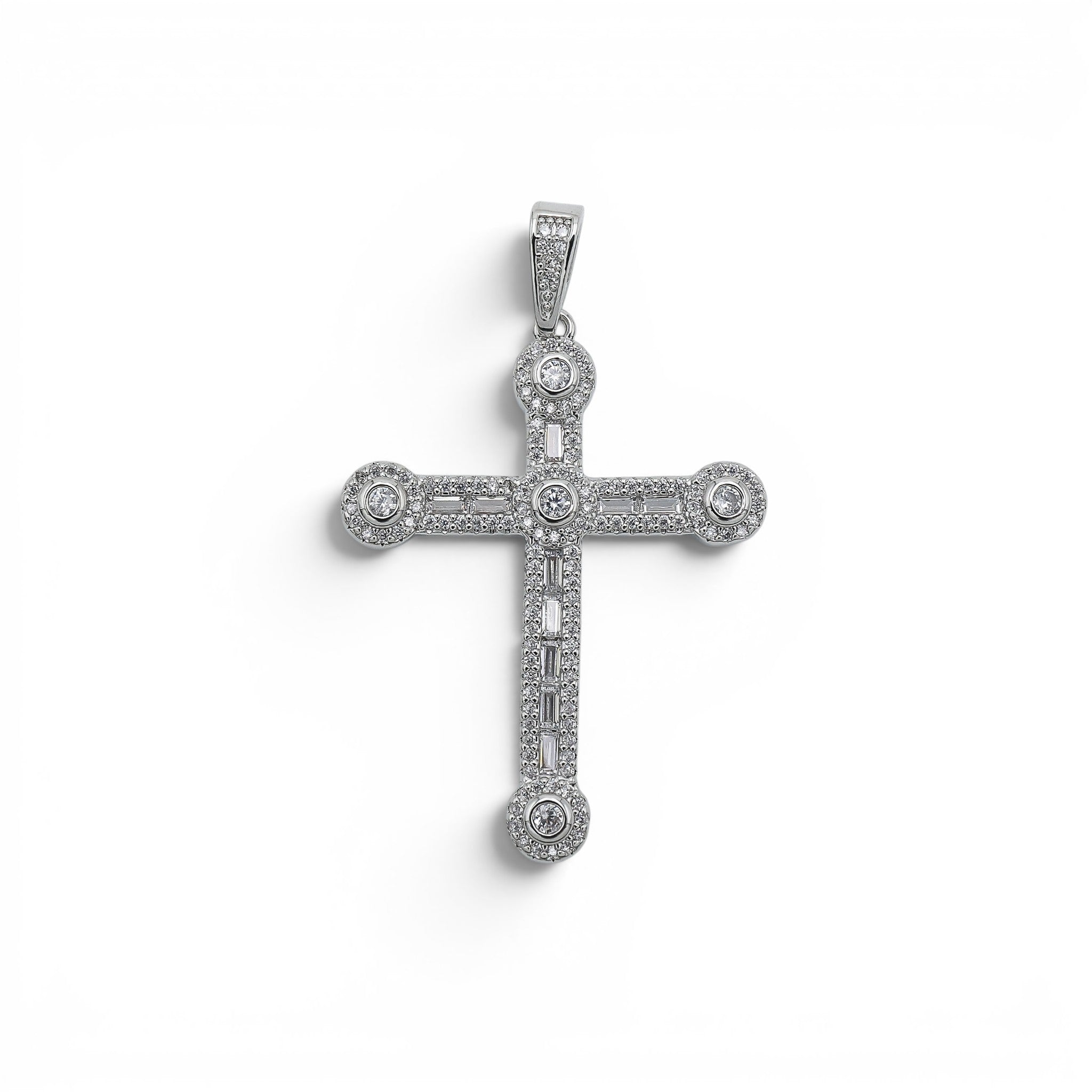 Pandantiv Silver Halo Cross