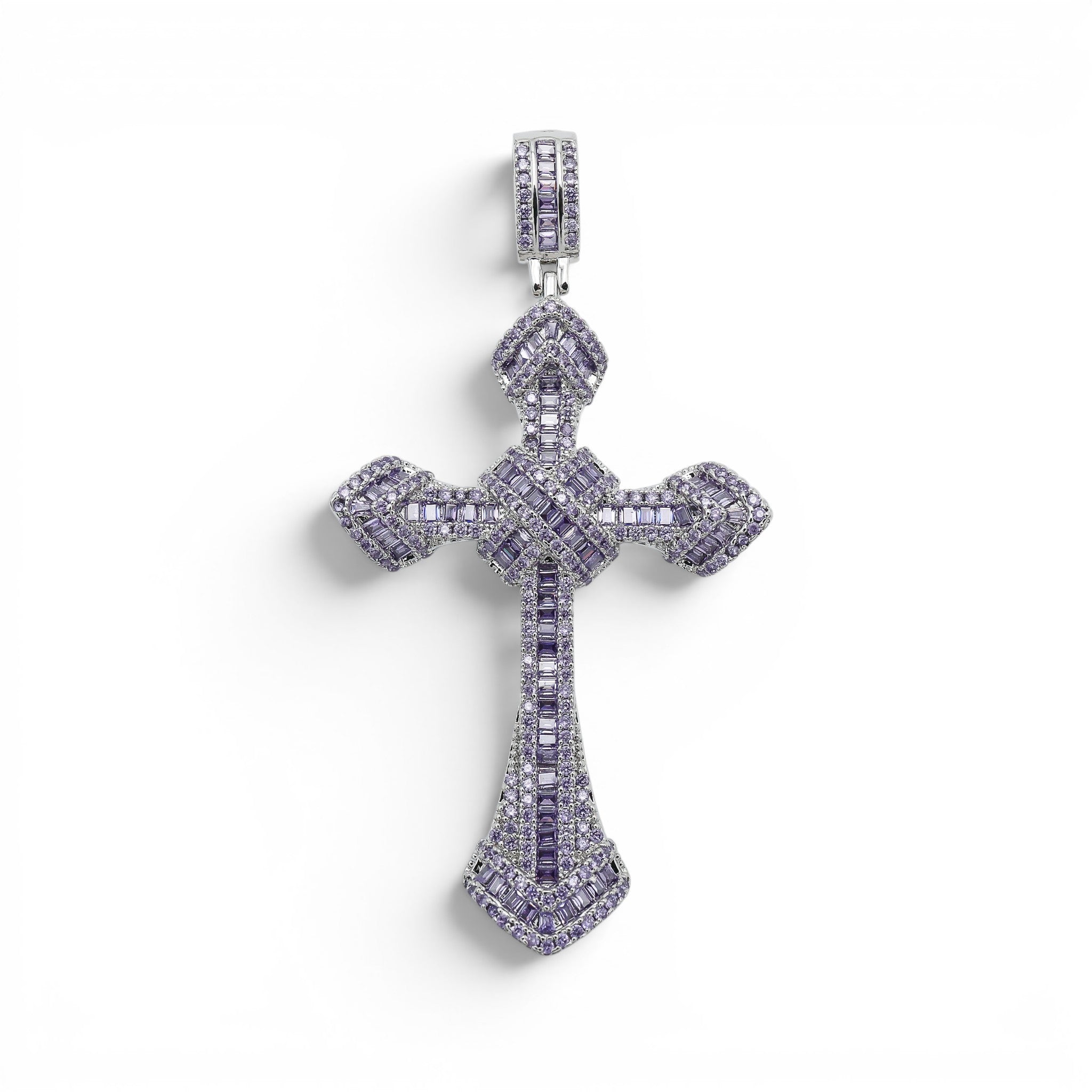 Pandantiv Violet Majesty Cross