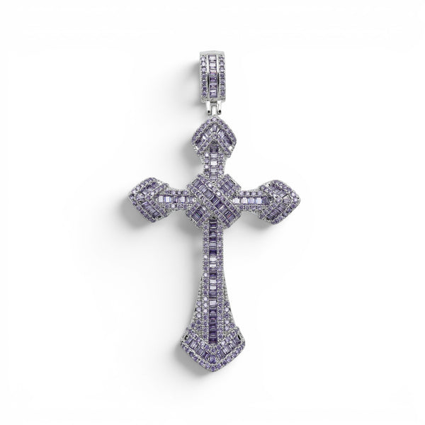 Pandantiv Violet Majesty Cross