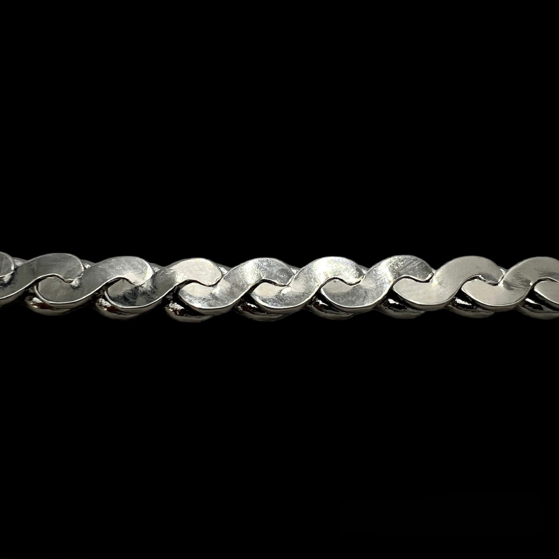 Stainless Steel Spiral Necklace