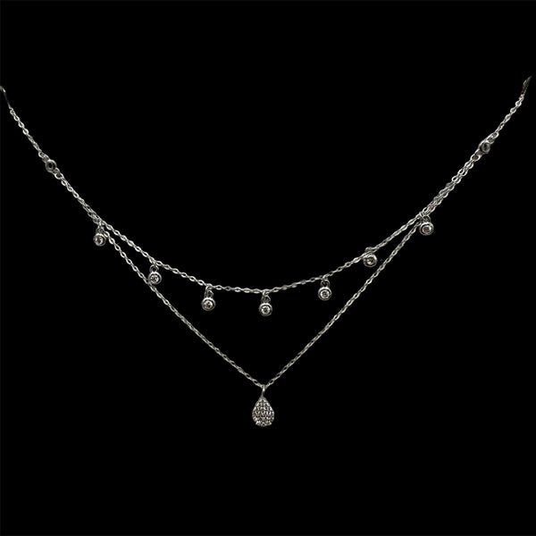 Silver necklace