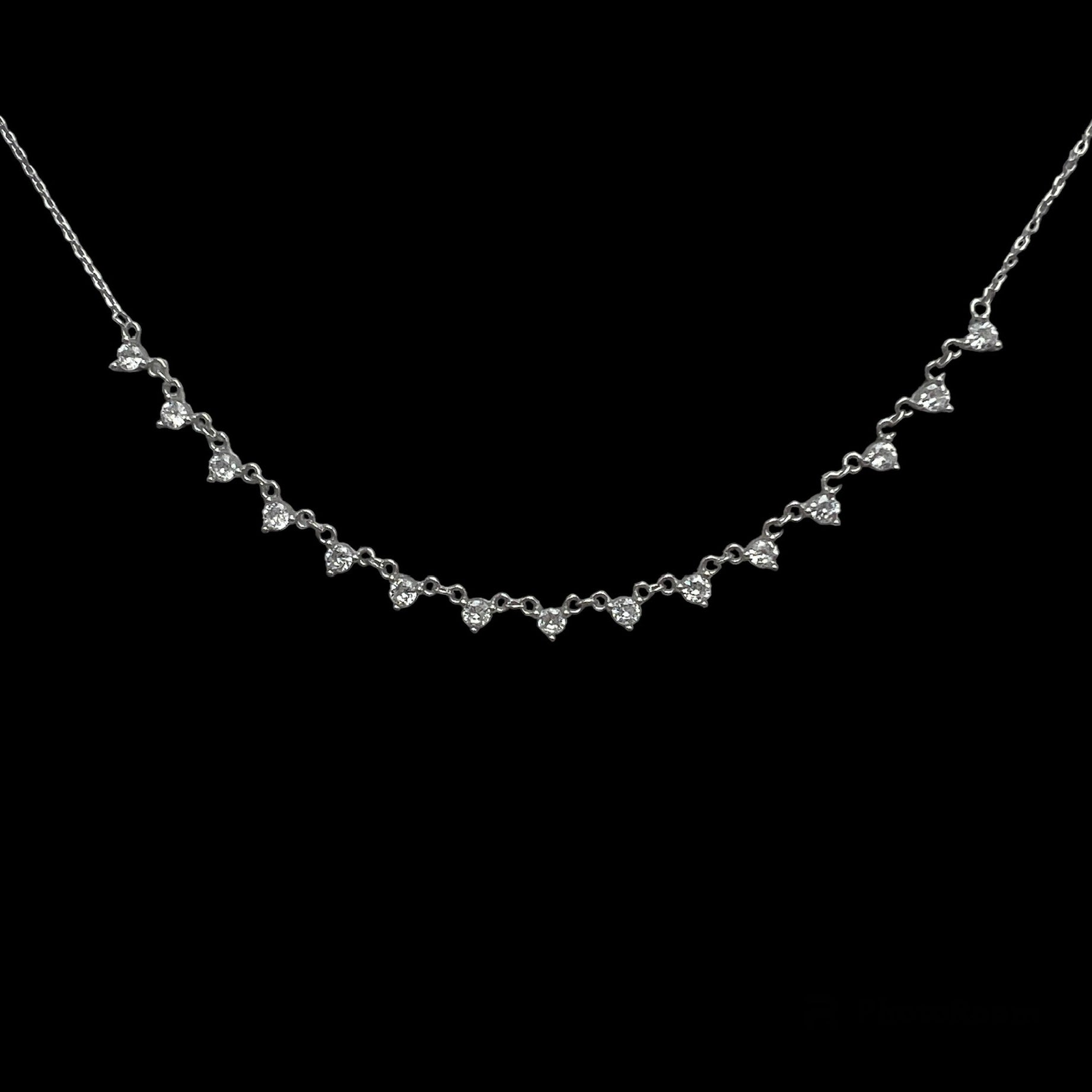 Athena Silver Necklace