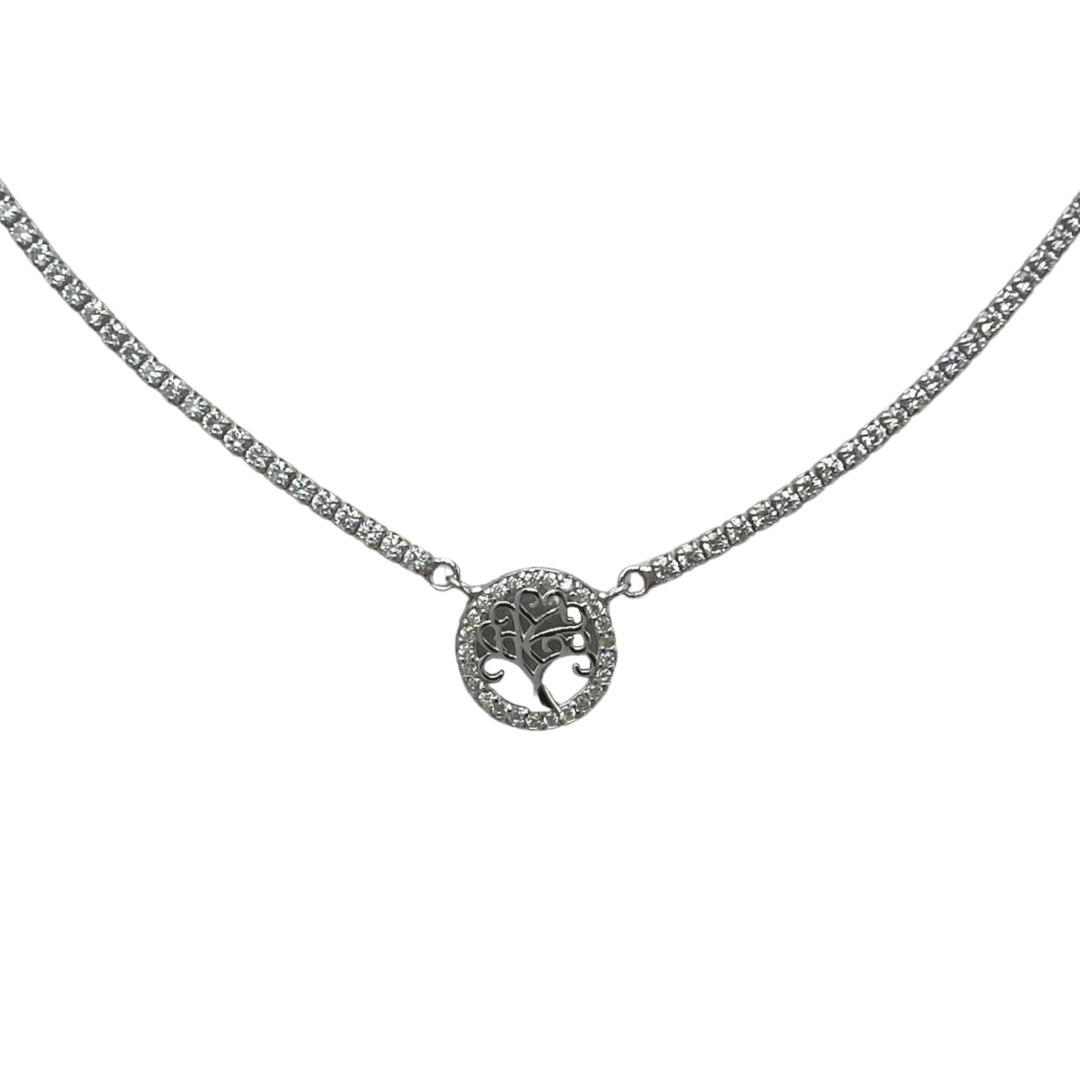 Silver Tree Necklace