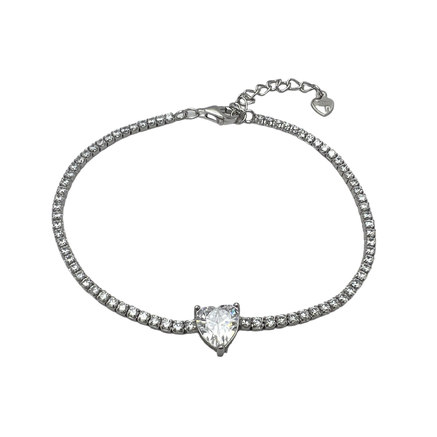 Julieta Tennis Bracelet Silver