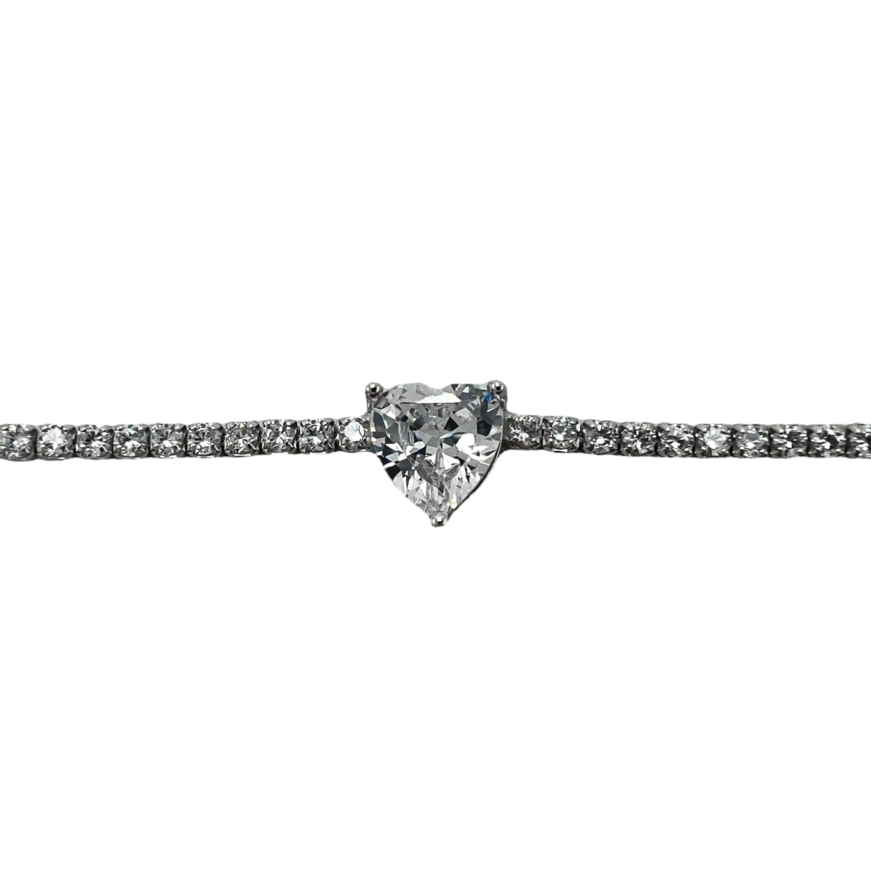 Julieta Tennis Bracelet Silver