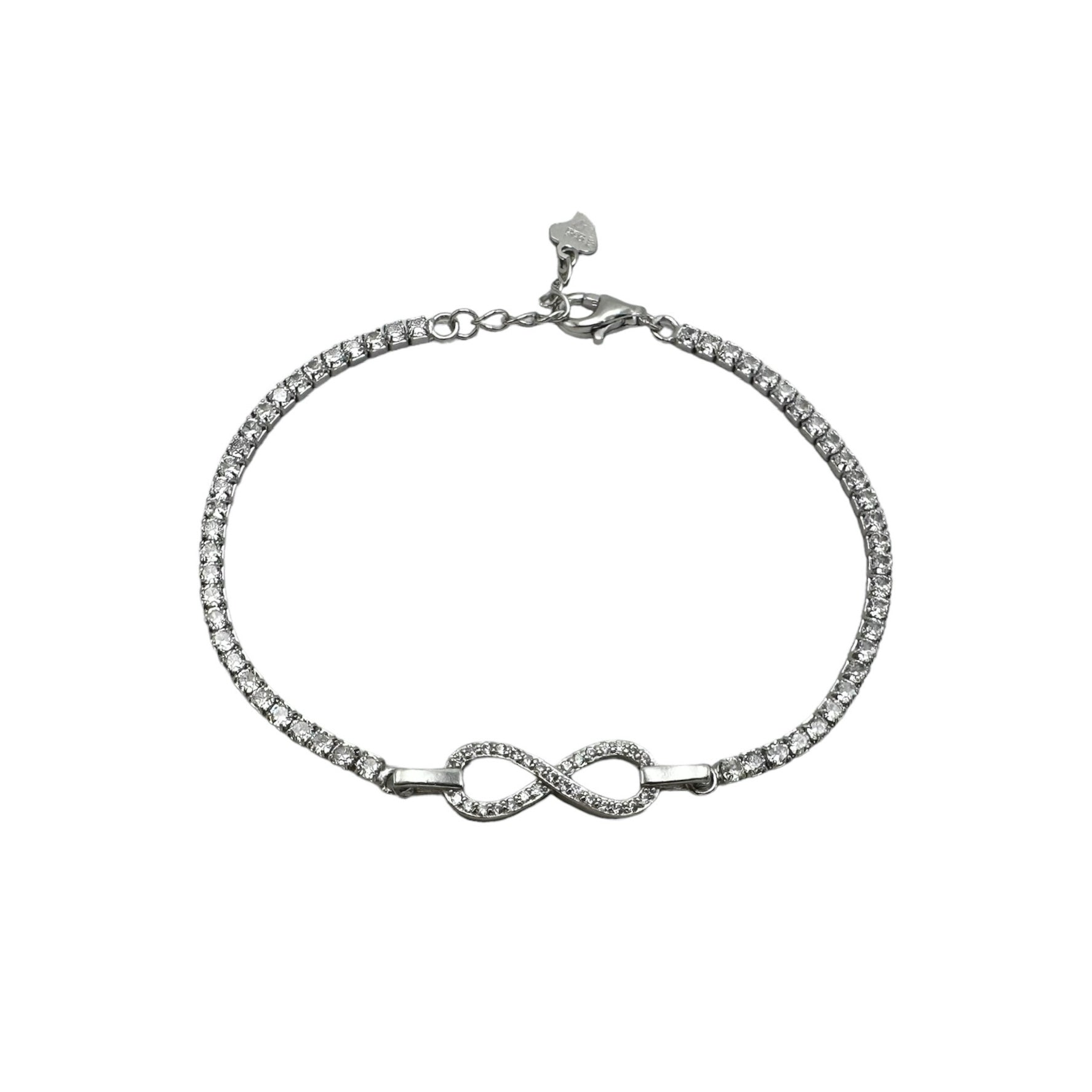 Tennis Forever Silver Bracelet