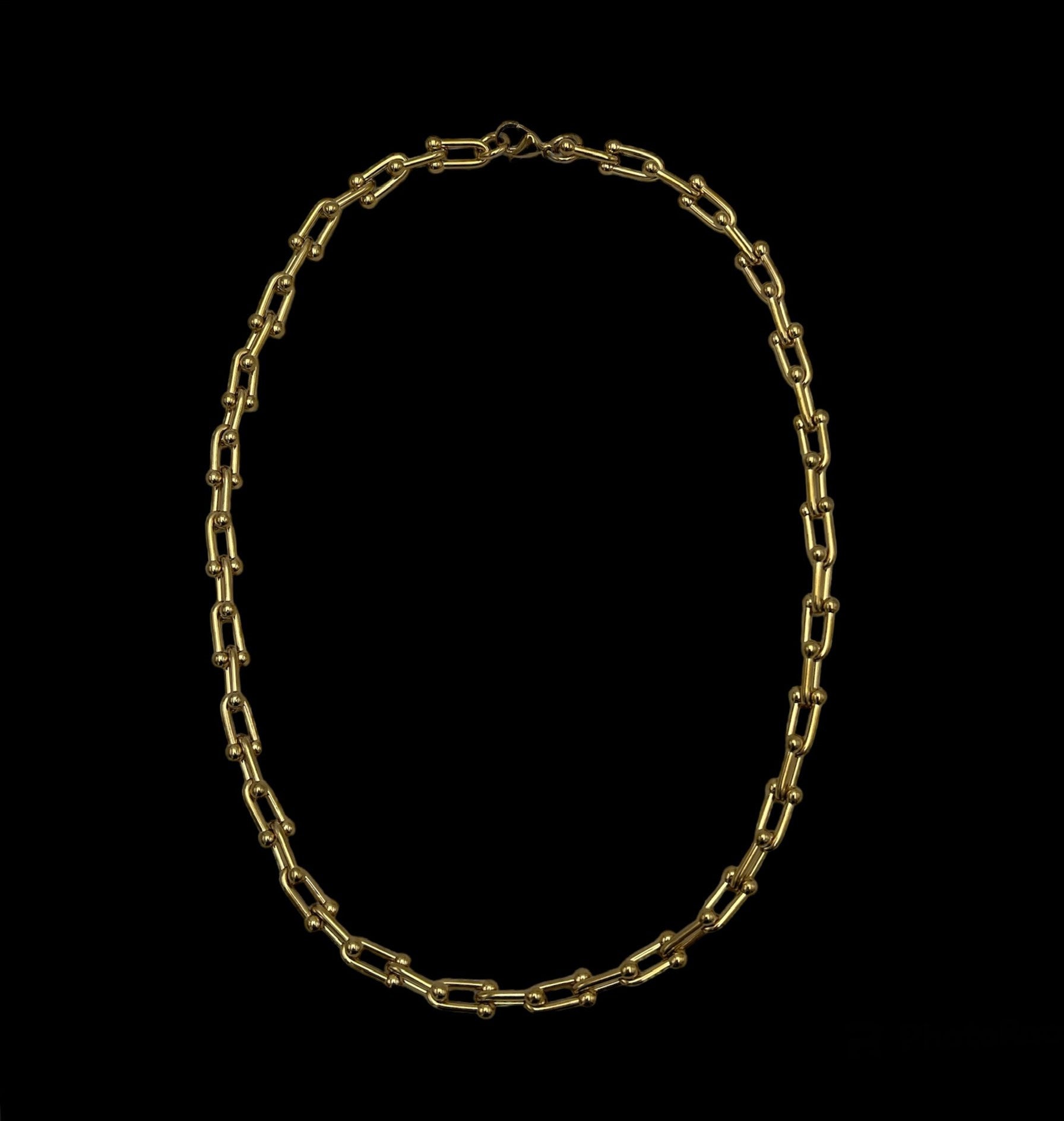 Bones Gold STAINLESS STEEL necklace 