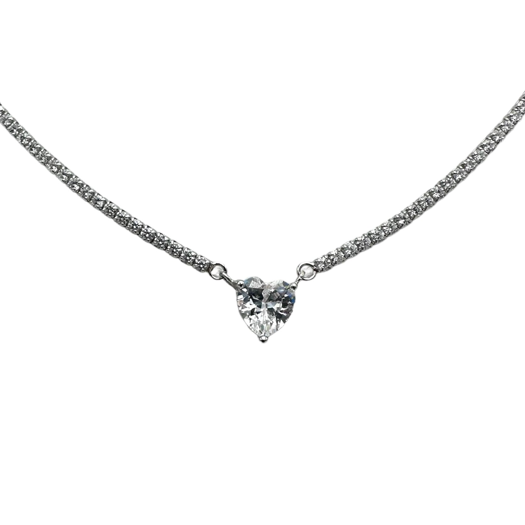 Necklace Tennis Julieta Silver