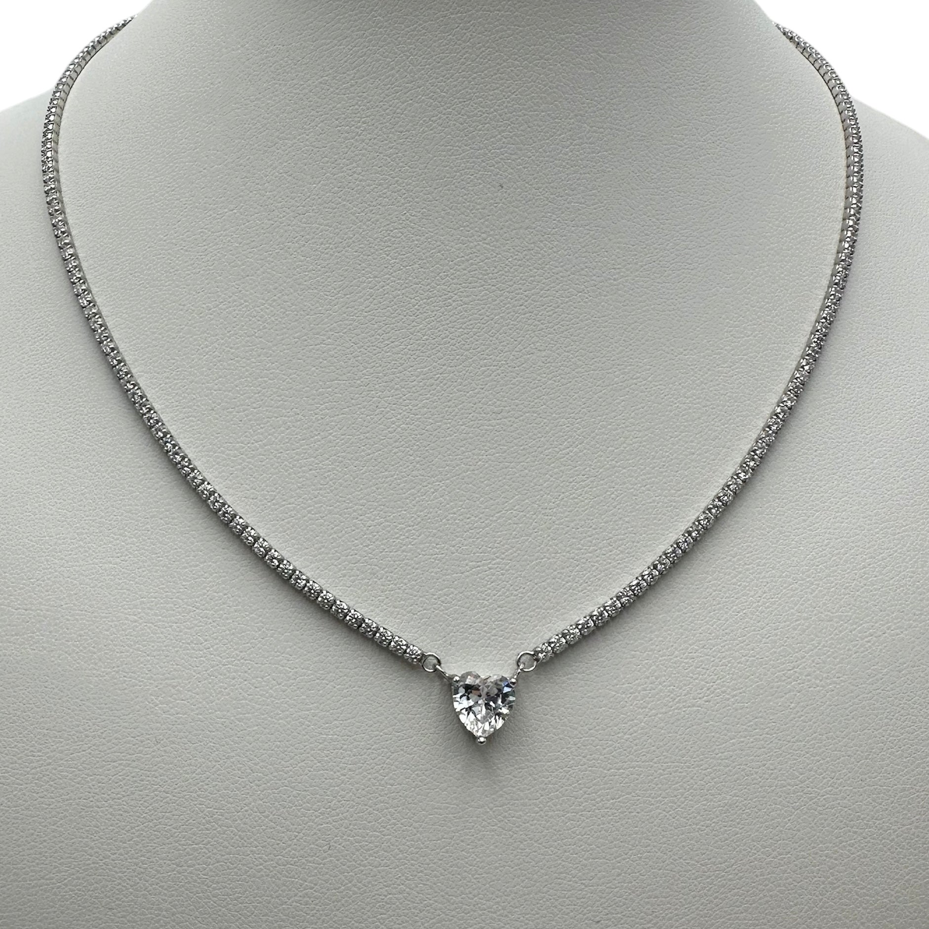 Necklace Tennis Julieta Silver