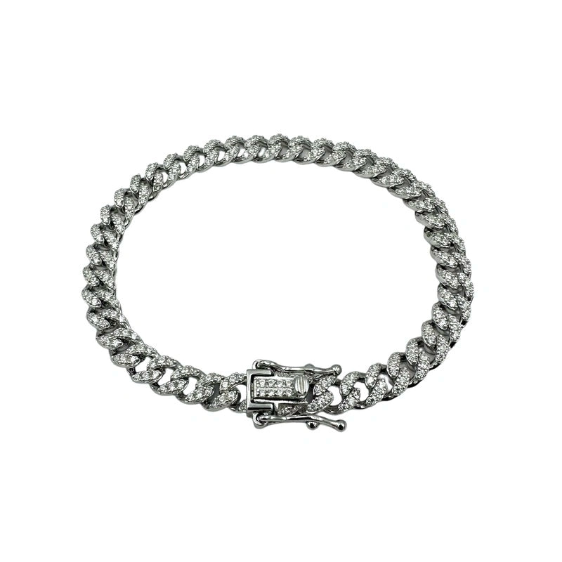 Cuban Addicted Silver Bracelet