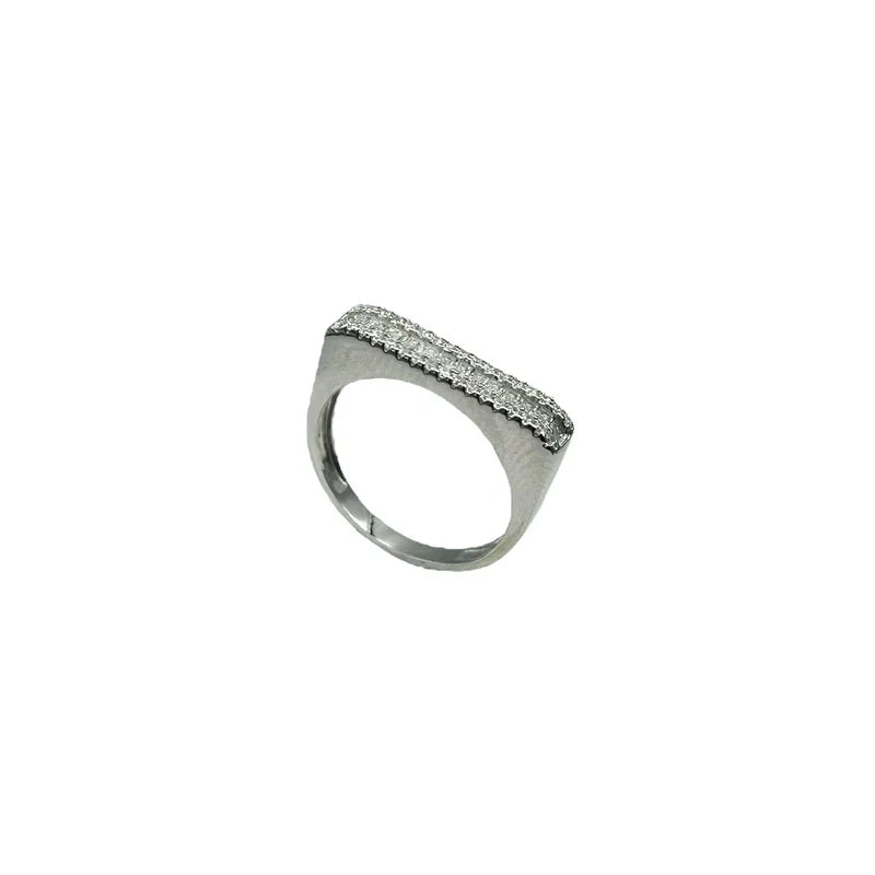 Anastasia Silver Ring