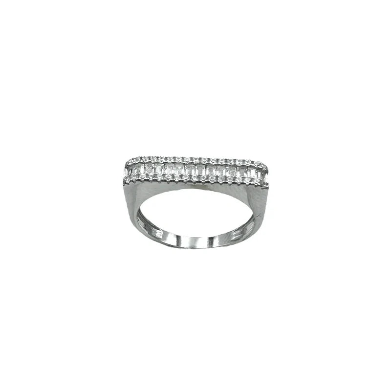 Anastasia Silver Ring