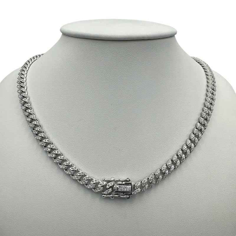 Cuban Addicted Silver necklace