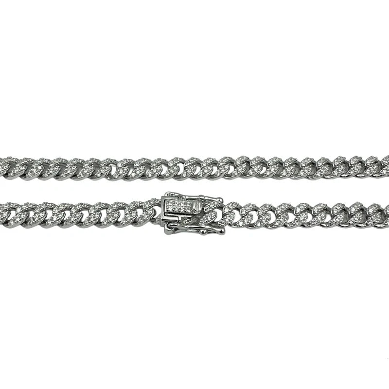 Cuban Addicted Silver necklace