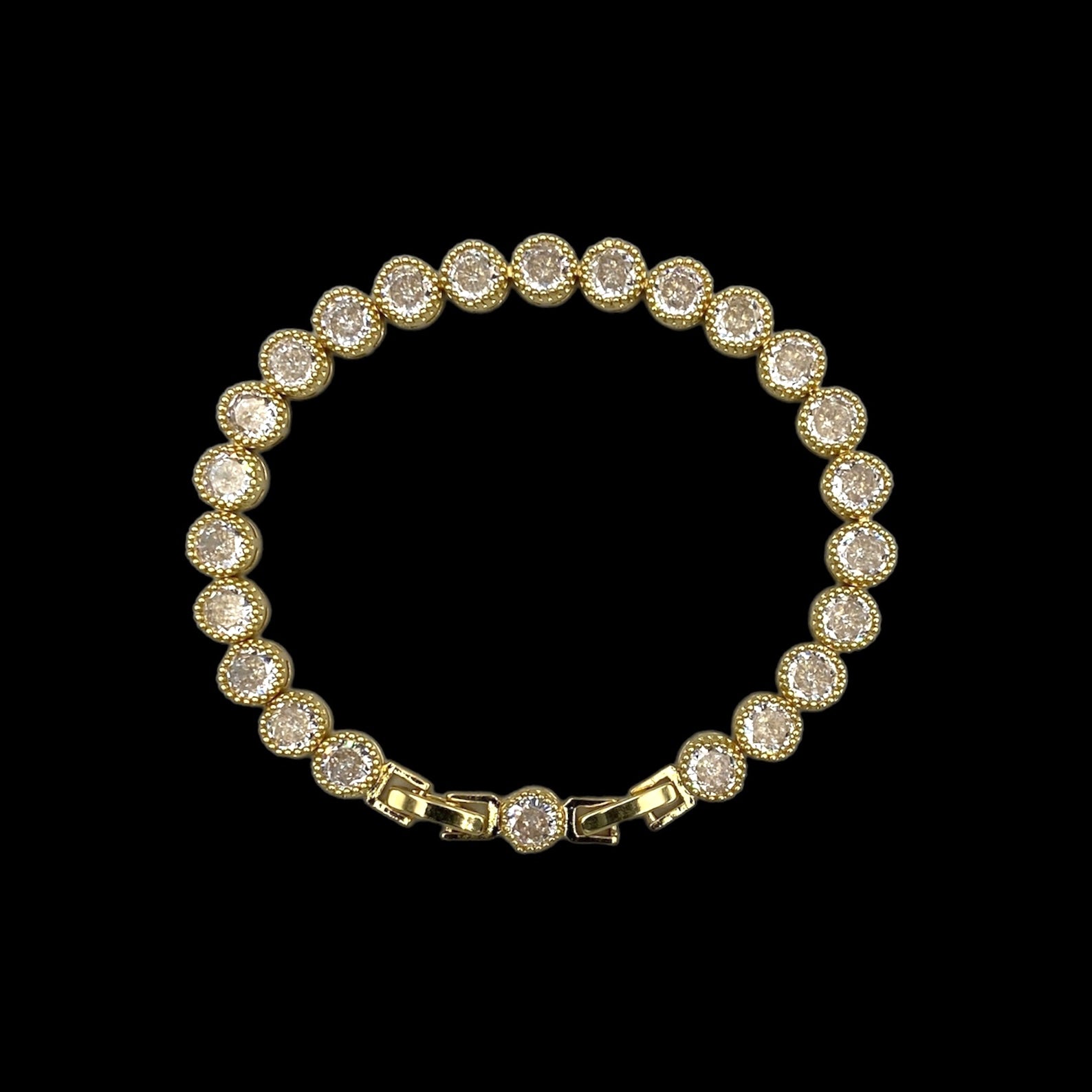 Tennis Dream Gold Bracelet