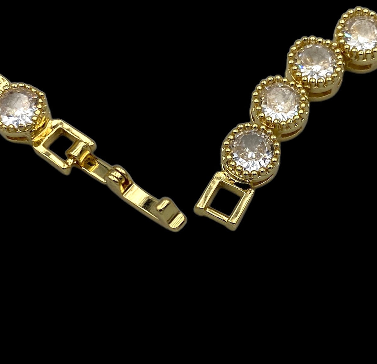 Tennis Dream Gold Bracelet