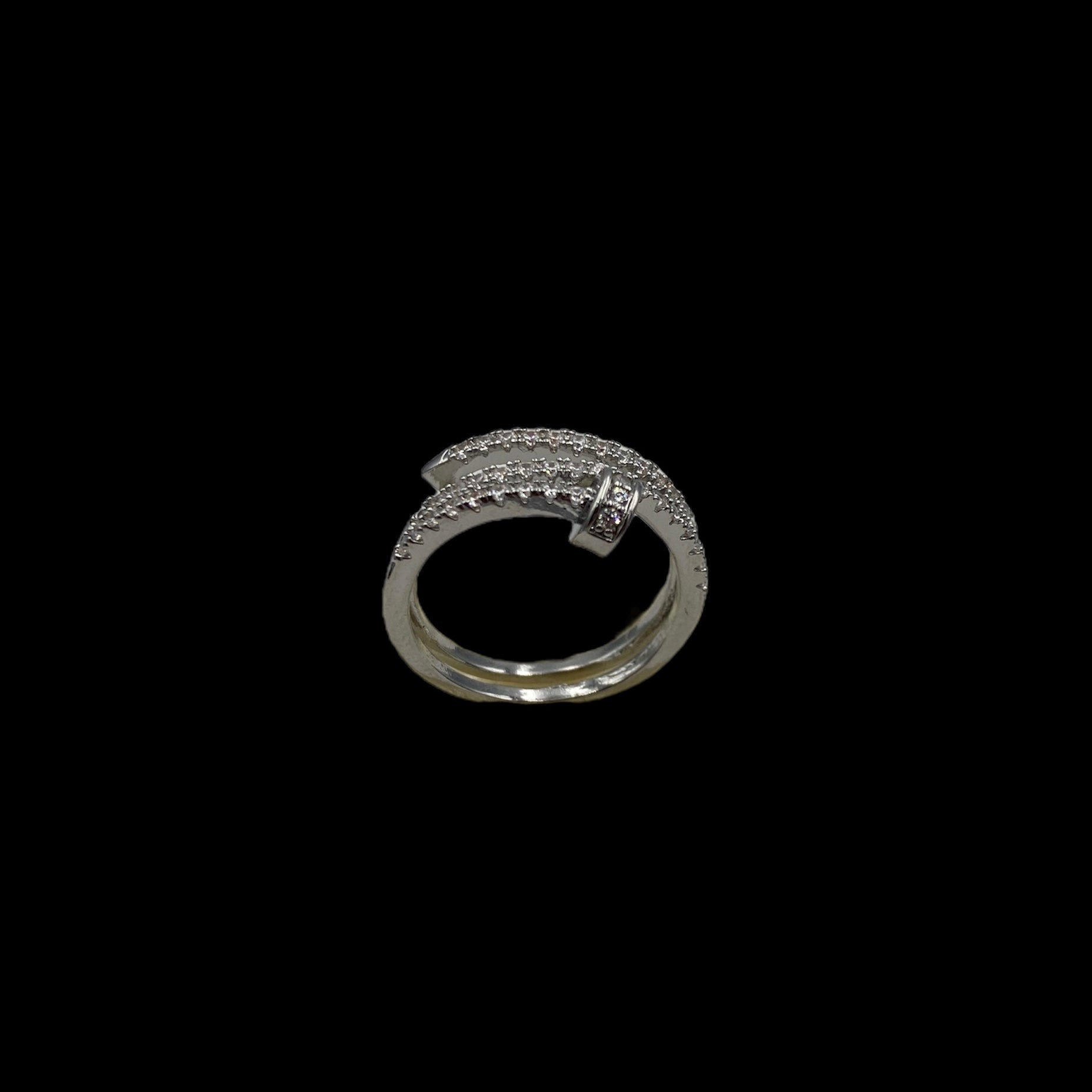 Adjustable Ring Screw 2 Silver