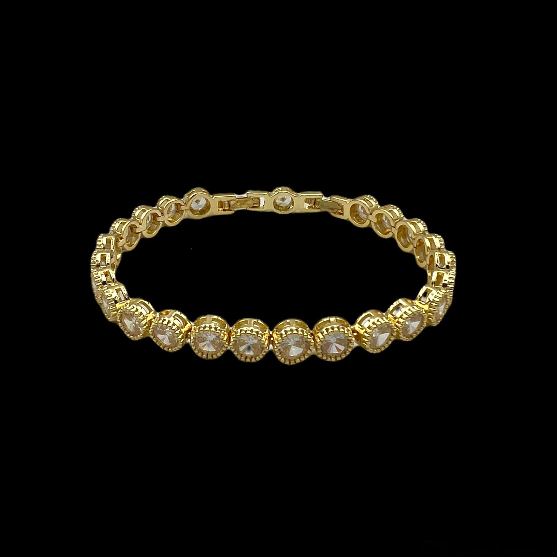 Tennis Dream Gold Bracelet