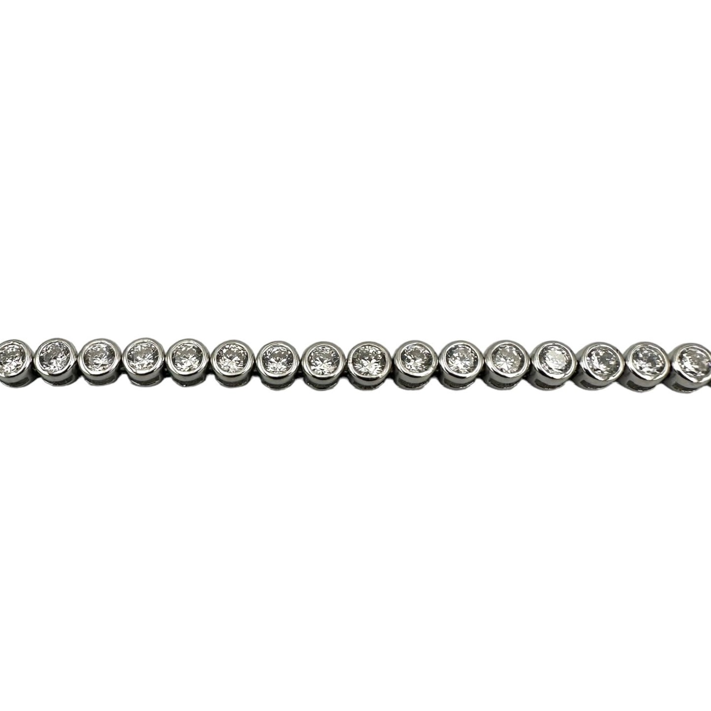 Tennis Medium Pills Bracelet Silver