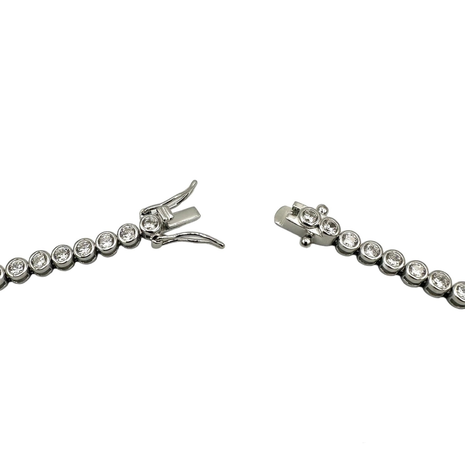 Tennis Medium Pills Bracelet Silver