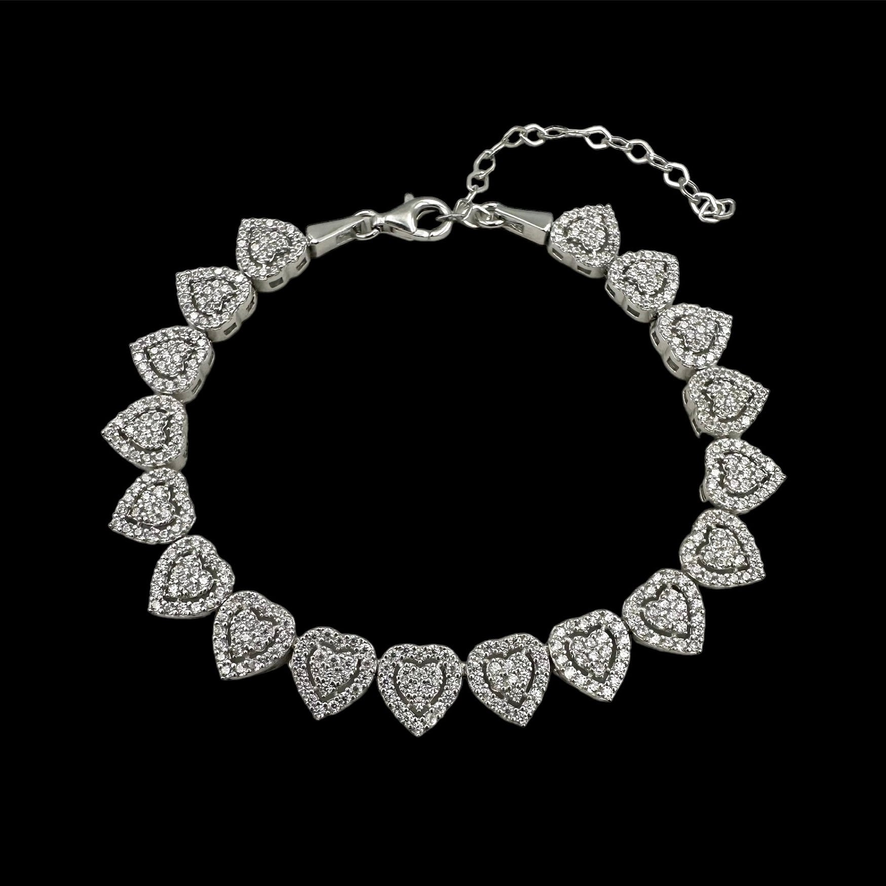 LoveConcept Tennis Bracelet Silver