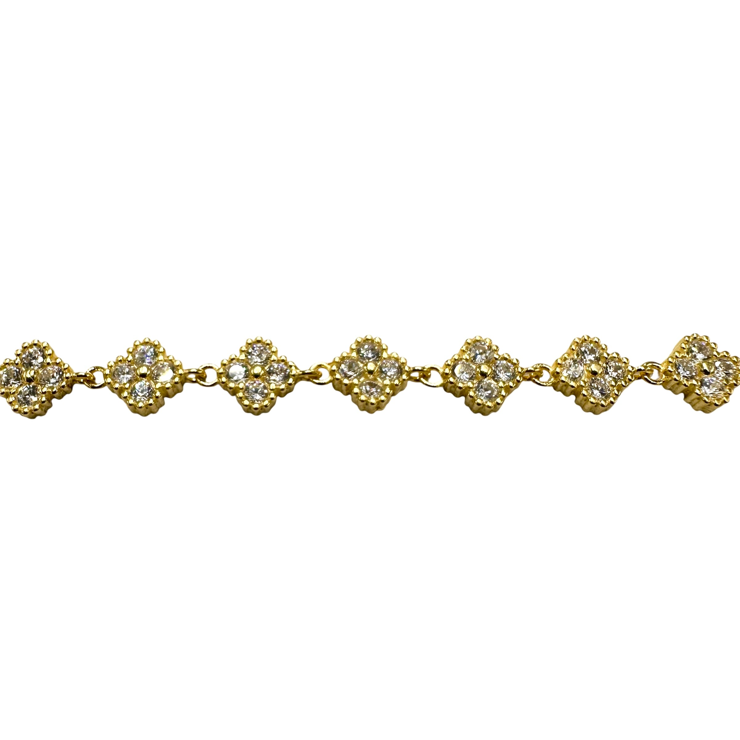 Brățară Romb Gold Argint