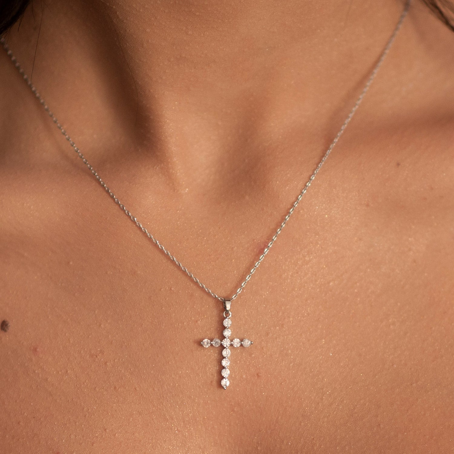 Diamond Church necklace