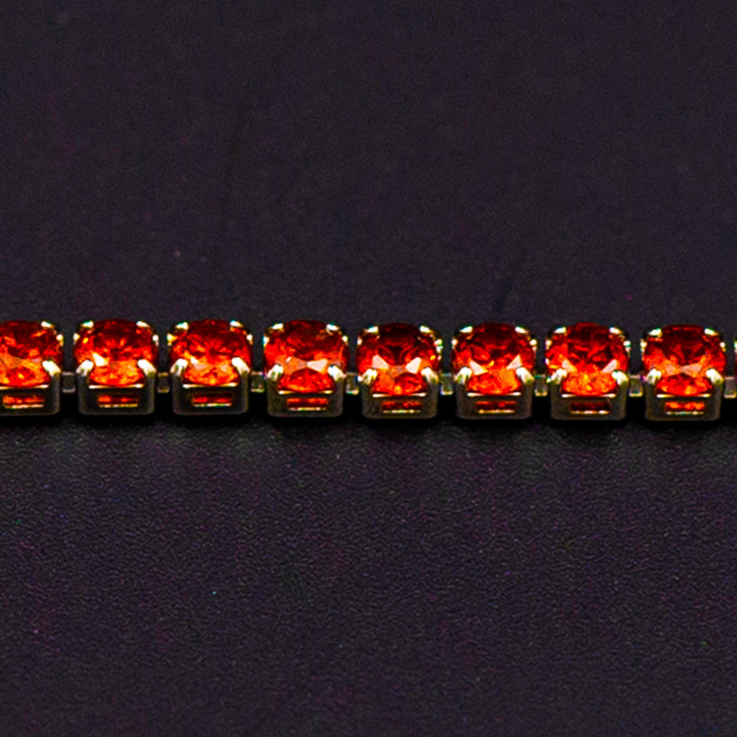 Bracelet Tennis Red 3mm