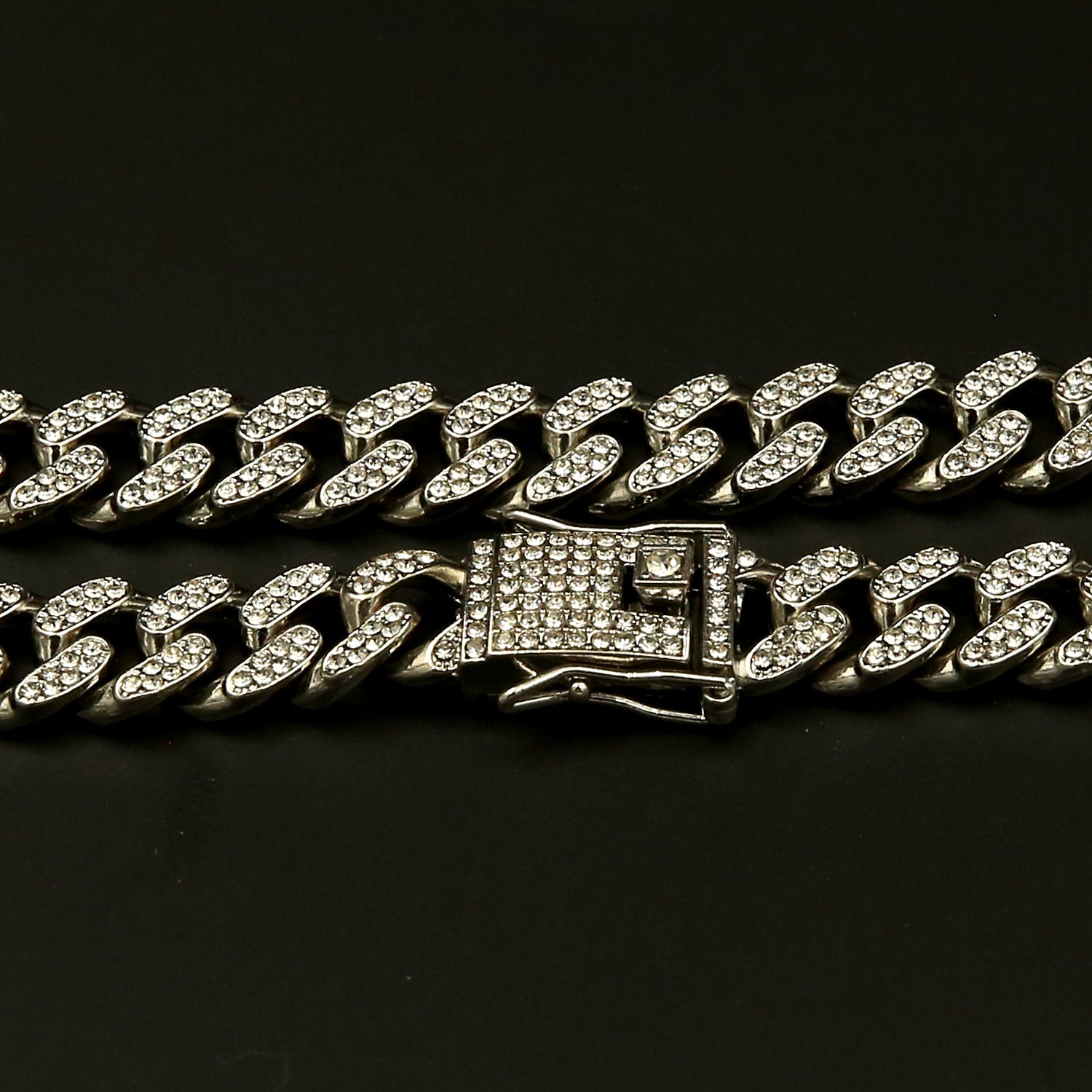 Cuban Silver 15mm bracelet