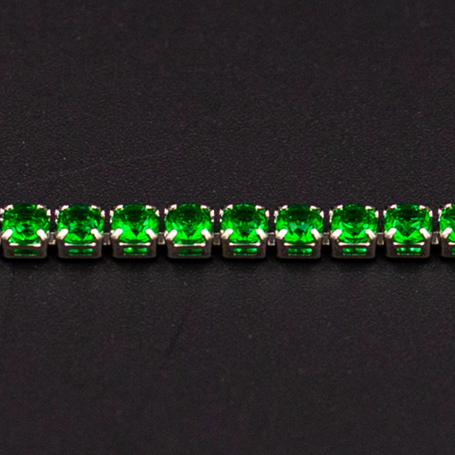 Bracelet Tennis Green 3mm