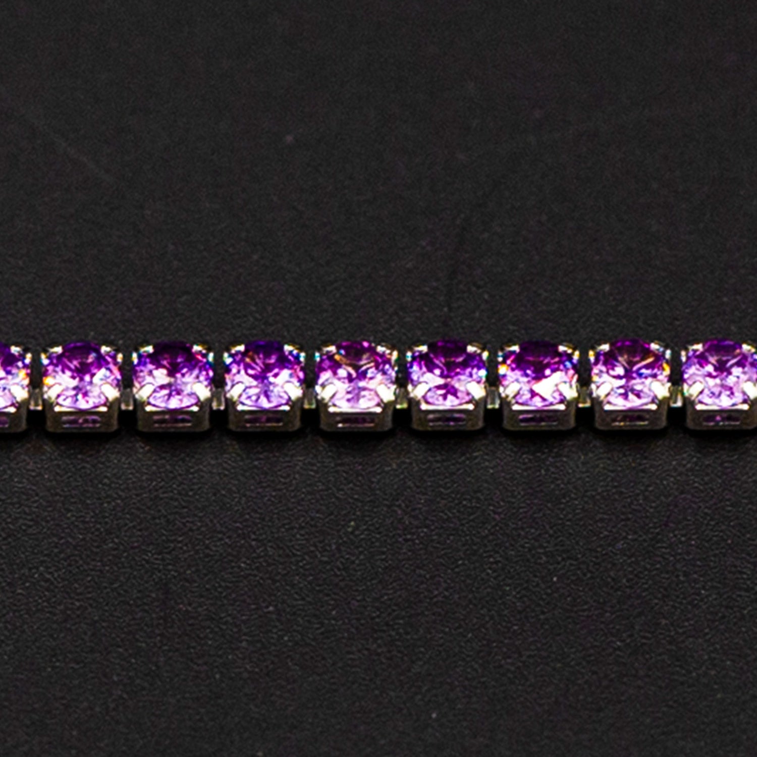 Bracelet Tennis Purple 3mm