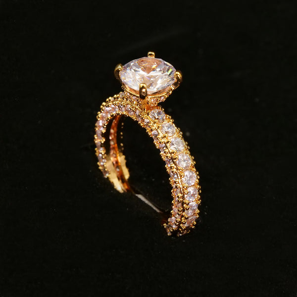 The Diamond Gold Ring