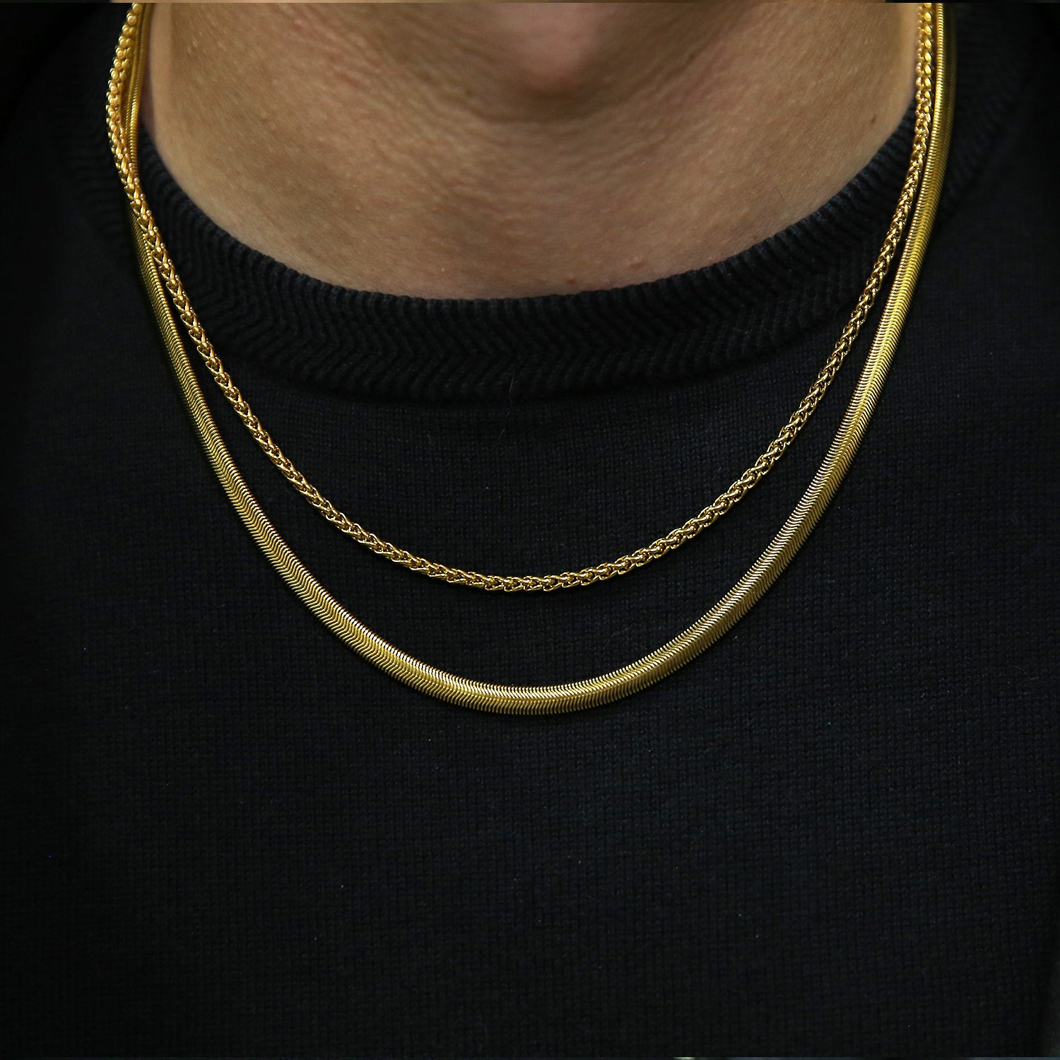 Snake Gold Necklace