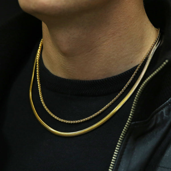 Snake Gold Necklace