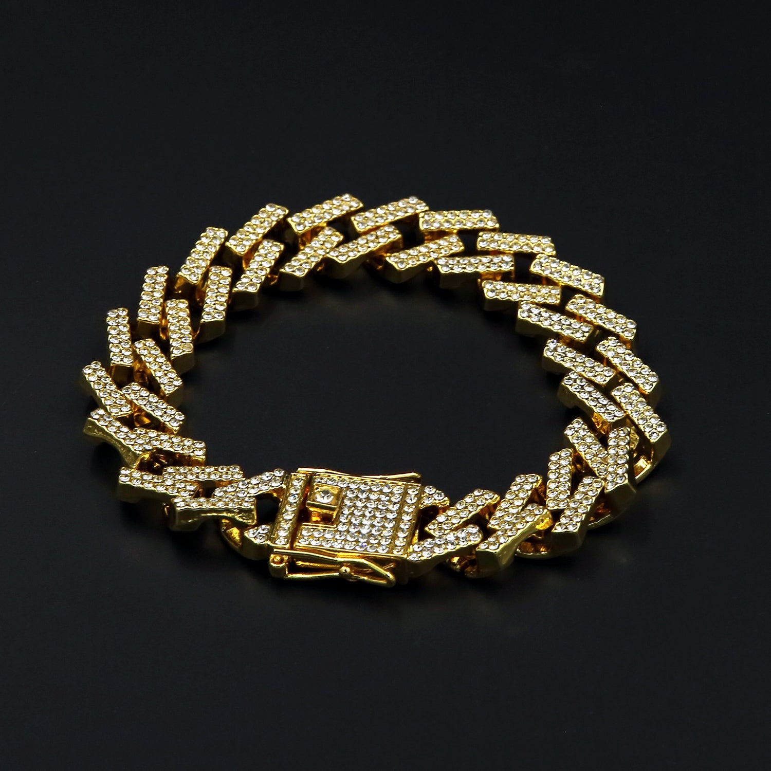 Cuban 69 Gold Bracelet