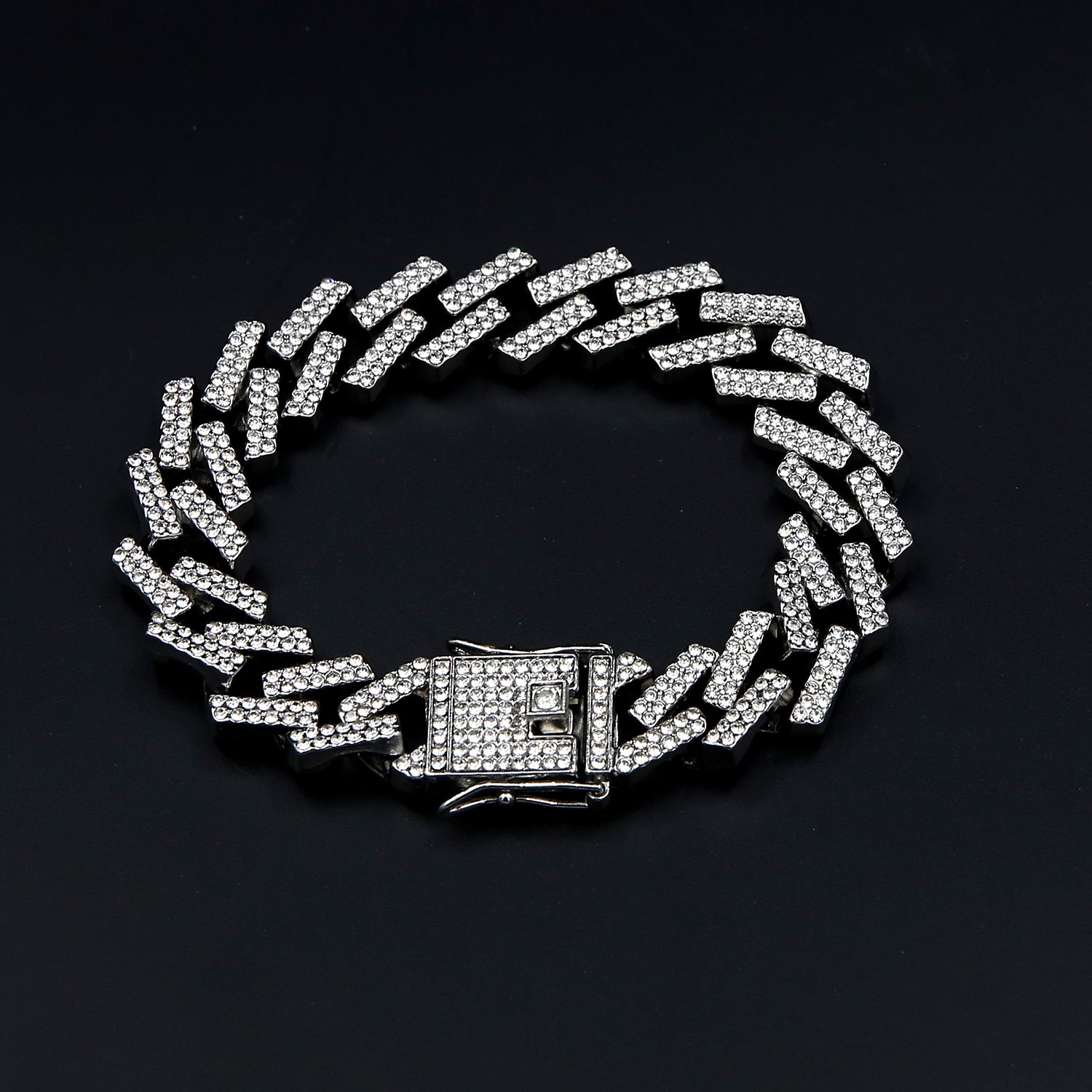 Cuban 69 Silver Bracelet