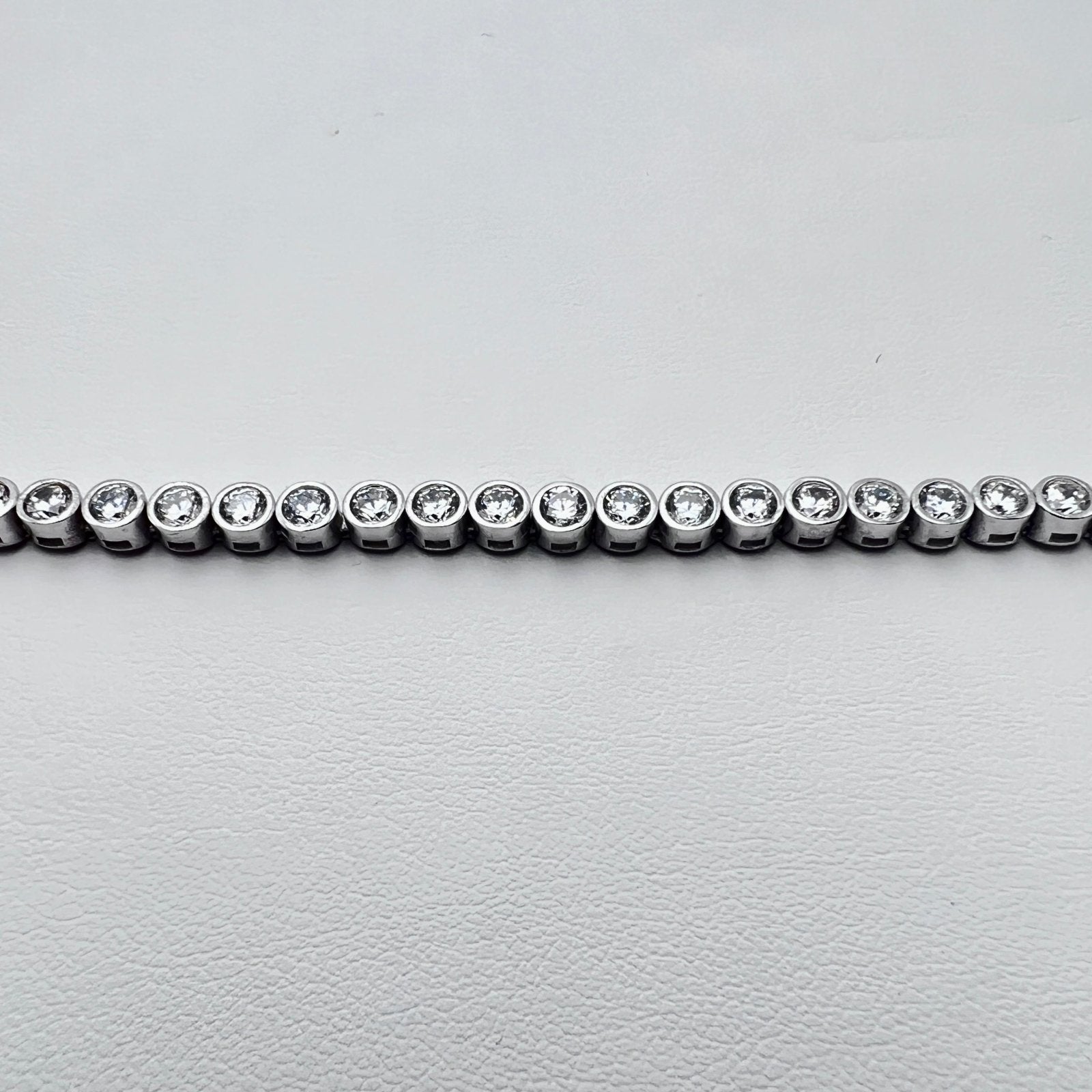 Tennis Pills Bracelet Silver