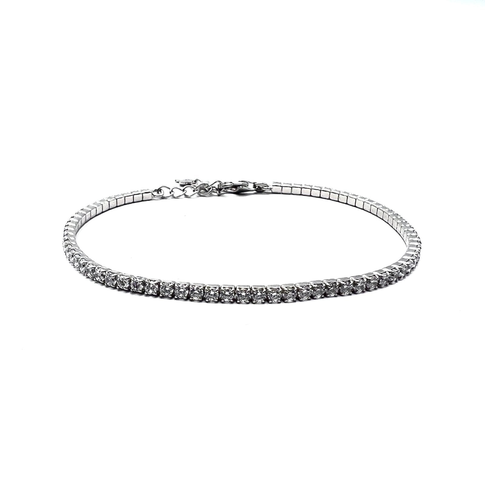 Classic Tennis Bracelet 1.5mm Silver