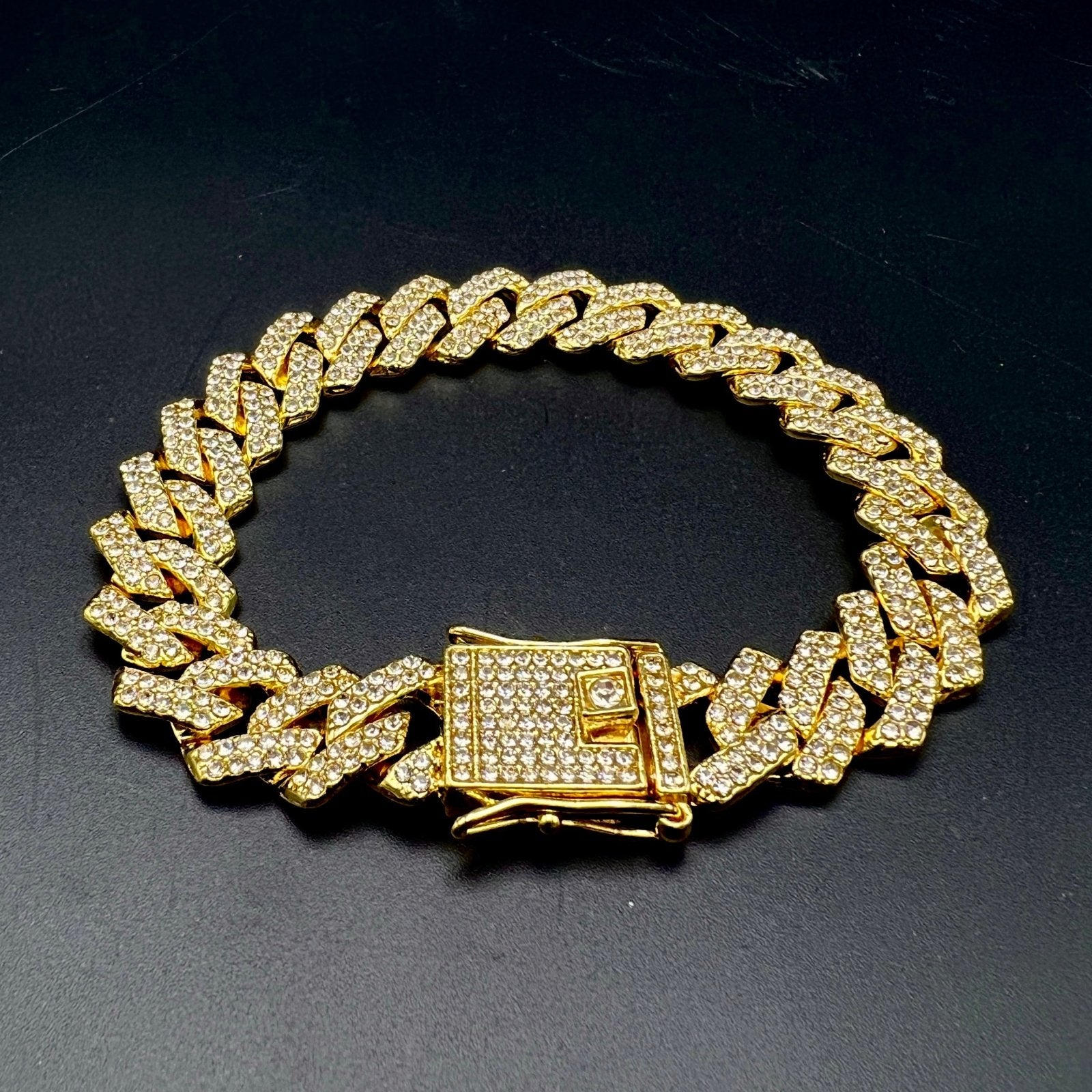 Cuban Ice Concept Gold bracelet