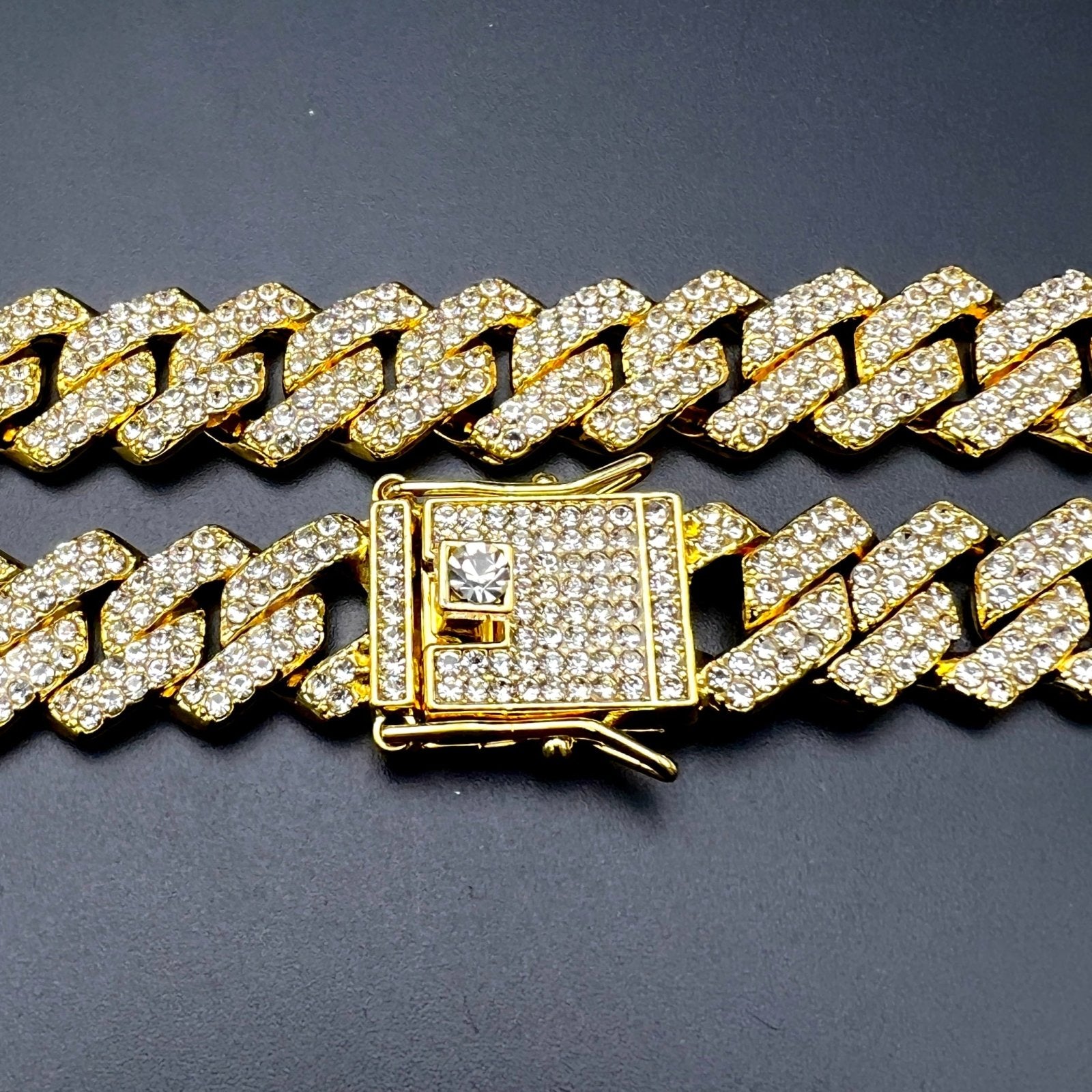 Cuban Ice Concept Gold bracelet