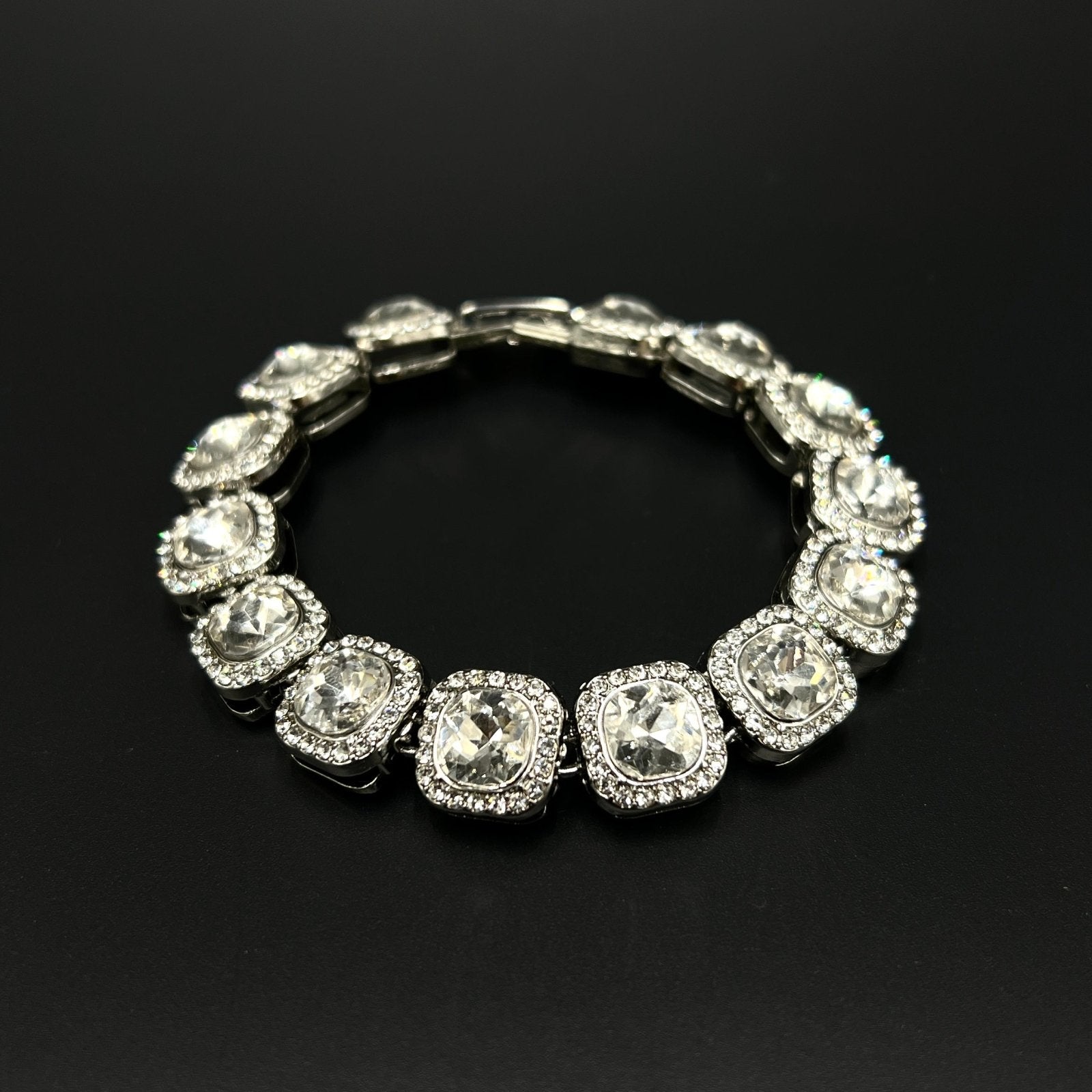 Tennis Diamond Silver Bracelet