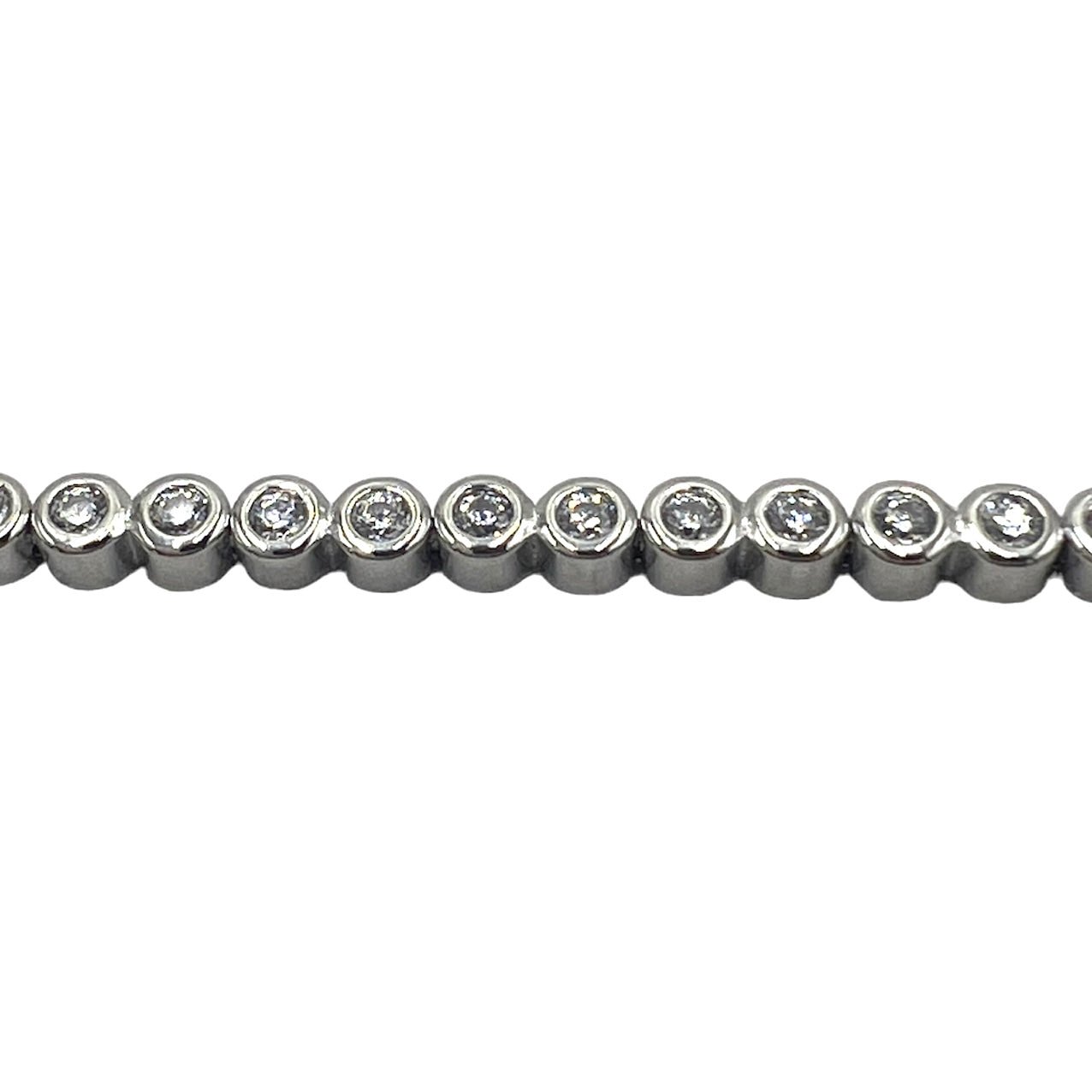 Tennis Bracelet Italy Silver