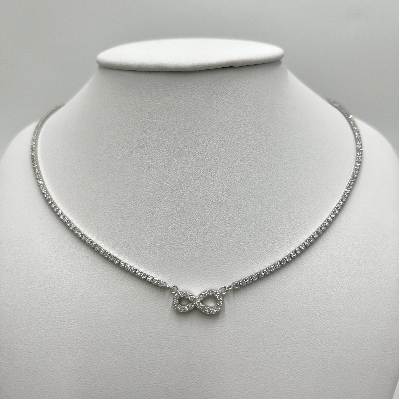 Infinite Silver Necklace