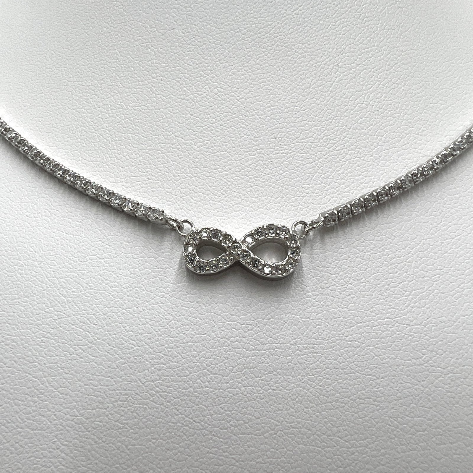 Infinite Silver Necklace