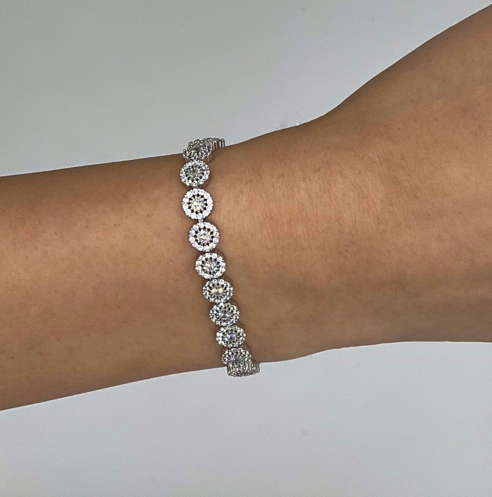 Bracelet Tennis Ice Concept Exclusive Silver