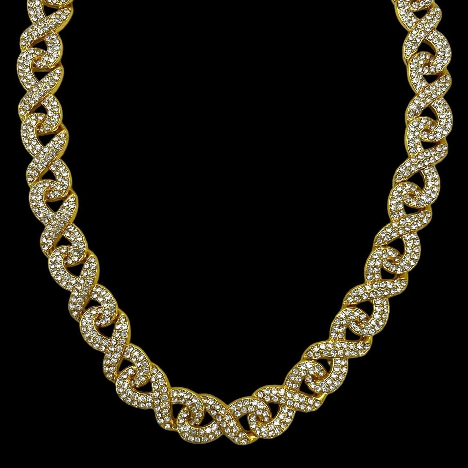 Medusa Gold Cuban Necklace