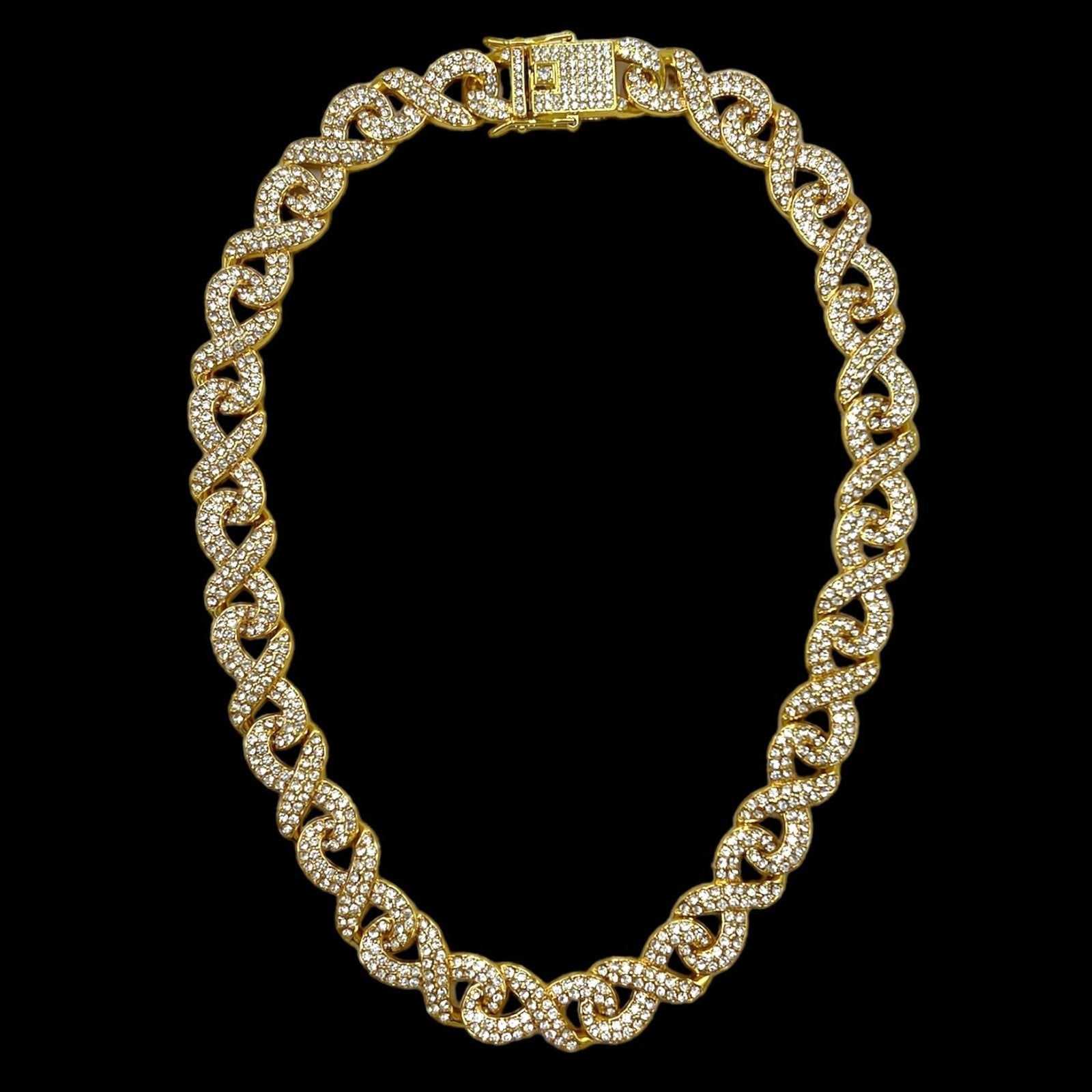 Medusa Gold Cuban Necklace