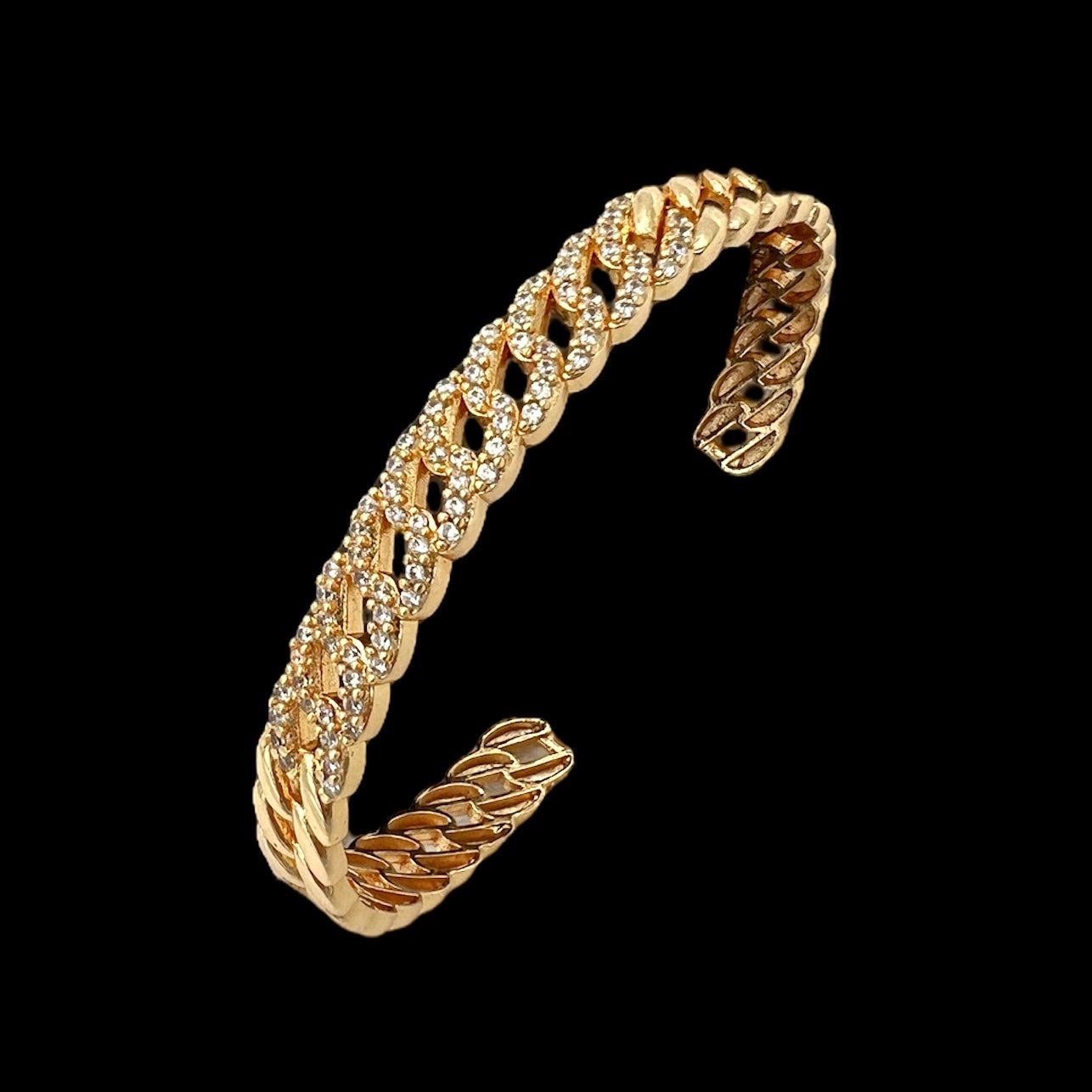 Women's Cuban Fixed Bracelet