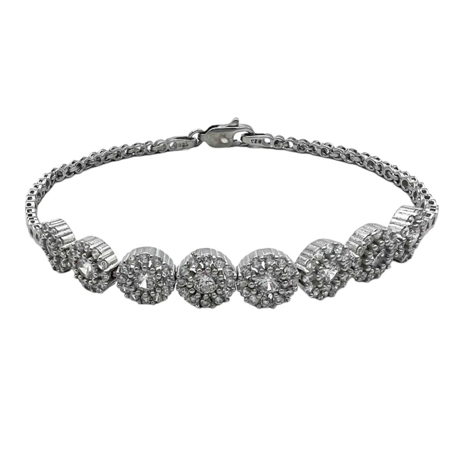 Semi-Ice Silver Bracelet